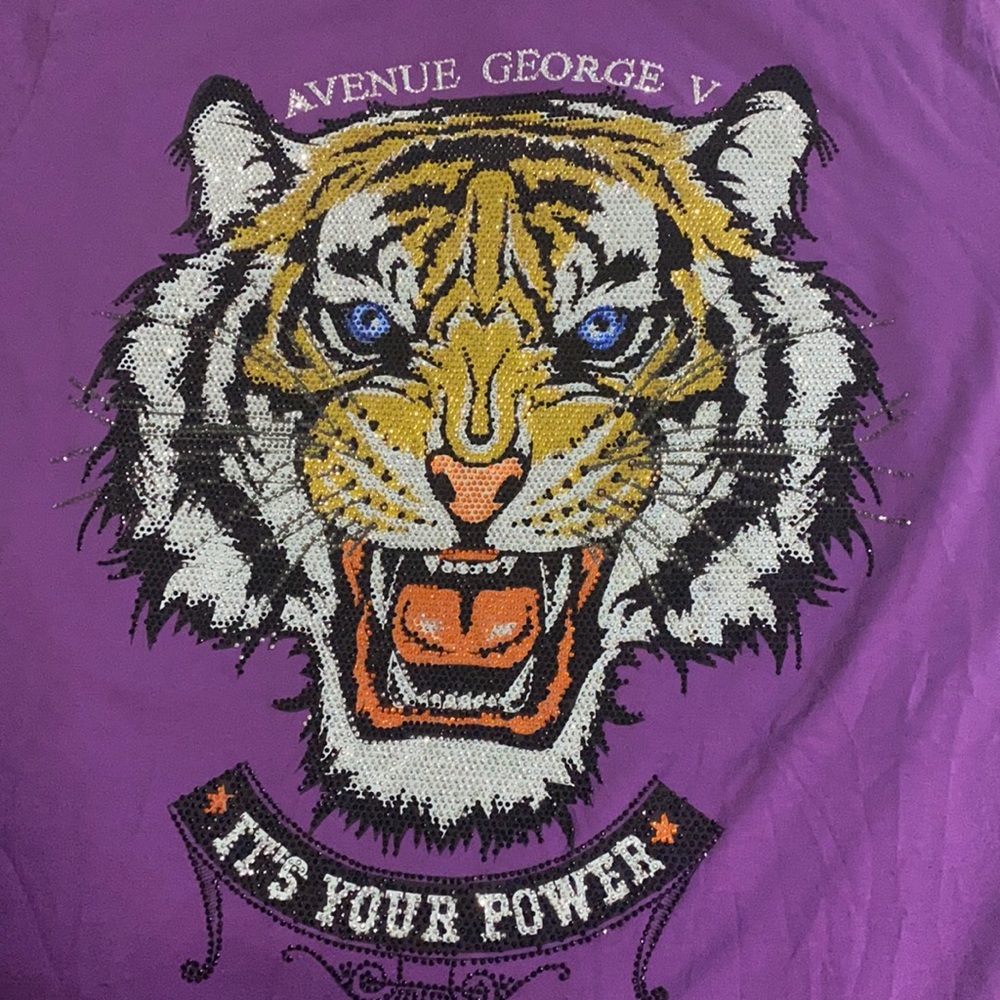 Purple Tiger shirt